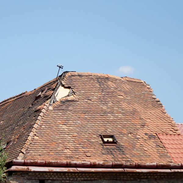 Les signes d'un toit endommagé